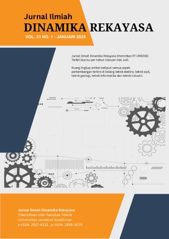 					View Vol. 21 No. 1 (2025): Jurnal Ilmiah Dinamika Rekayasa - Januari
				